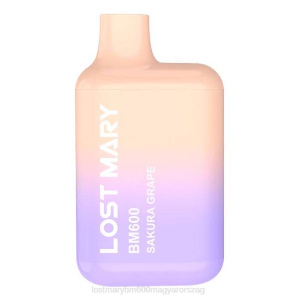 LOST MARY bm 3500 ár elveszett Mary bm600 eldobható vape NFR4132 sakura szőlő