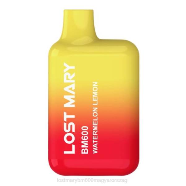 LOST MARY hungary elveszett Mary bm600 eldobható vape NFR4125 görögdinnye citrom