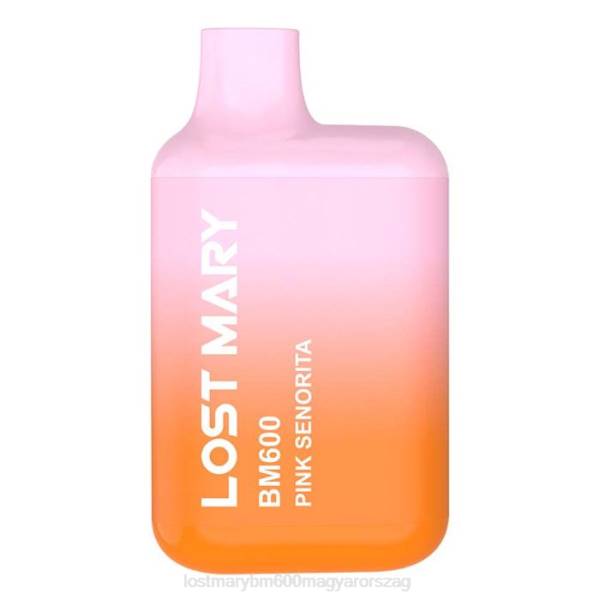 LOST MARY review elveszett Mary bm600 eldobható vape NFR4128 rózsaszín senorita
