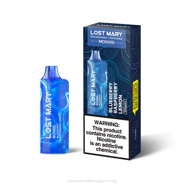 LOST MARY review elveszett Mary mo5000 NFR418 áfonya málna citrom