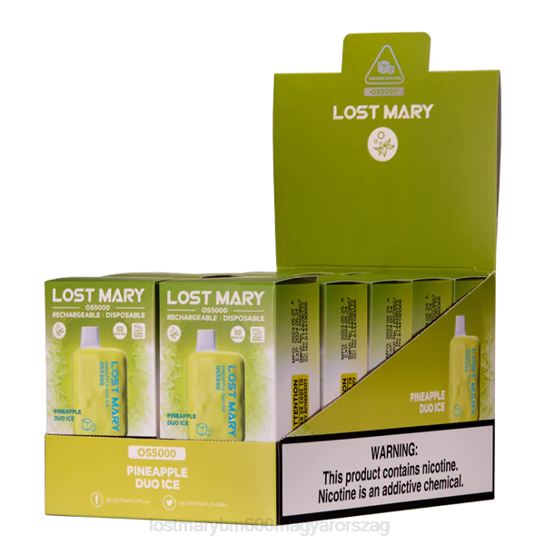 LOST MARY magyarország elveszett Mary os5000 NFR456 ananász duó jég