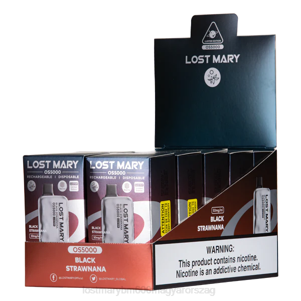 LOST MARY ár elvesztette Mary os5000 csillogását NFR411 fekete strawnana