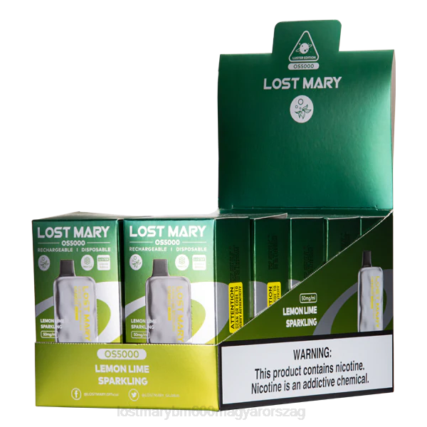 LOST MARY ár elvesztette Mary os5000 csillogását NFR441 citrom lime pezsgő
