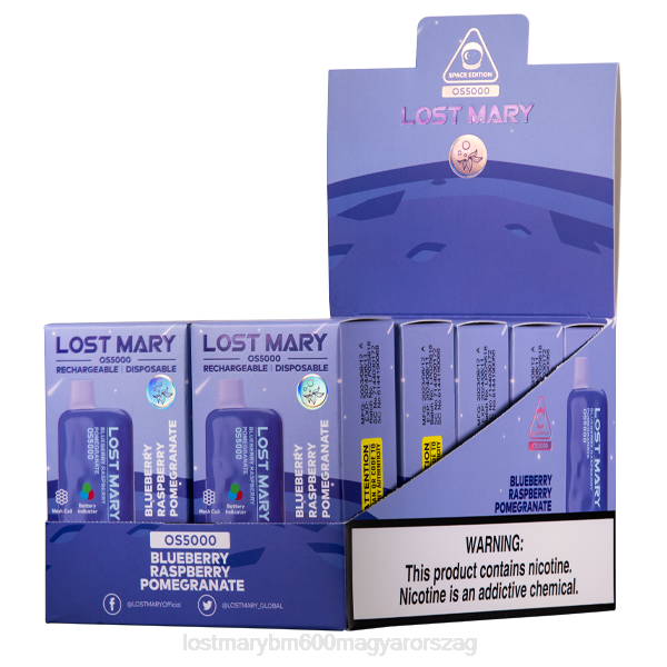 LOST MARY rendelés elveszett Mary os5000 NFR483 áfonyás málna gránátalma