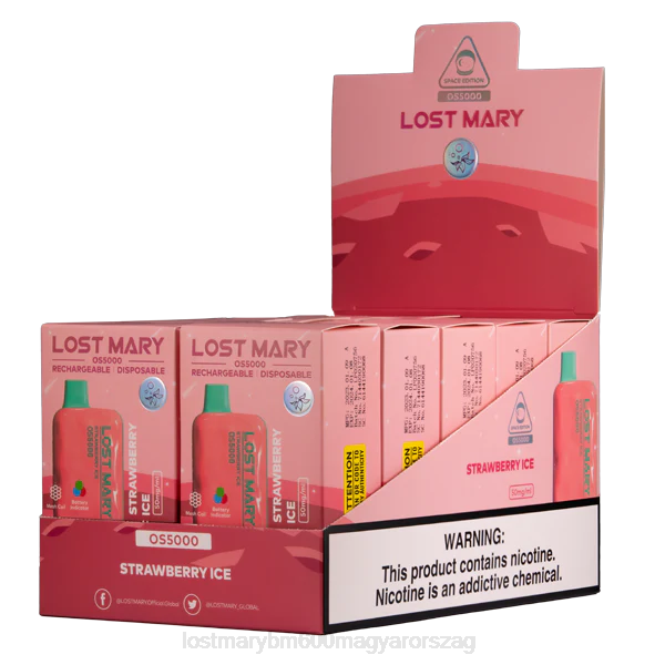 LOST MARY vape 3500 magyarország elveszett Mary os5000 NFR467 eper jég