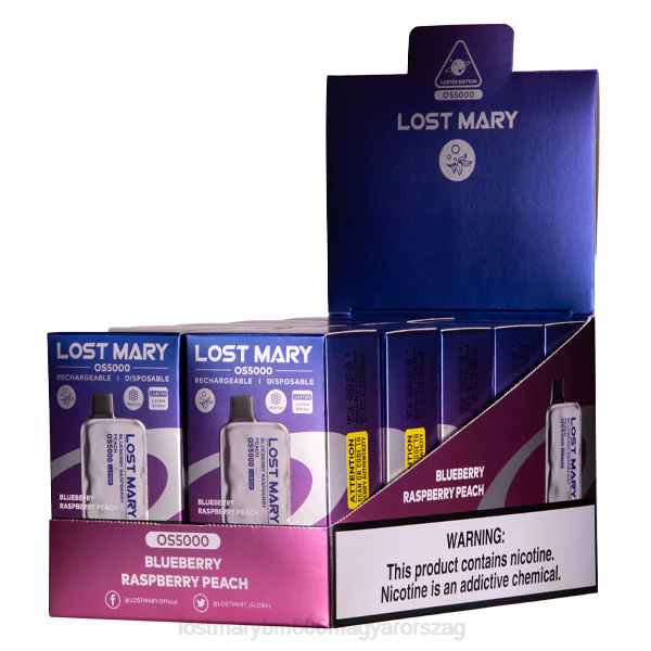 LOST MARY wholesale elvesztette Mary os5000 csillogását NFR419 áfonyás málna őszibarack