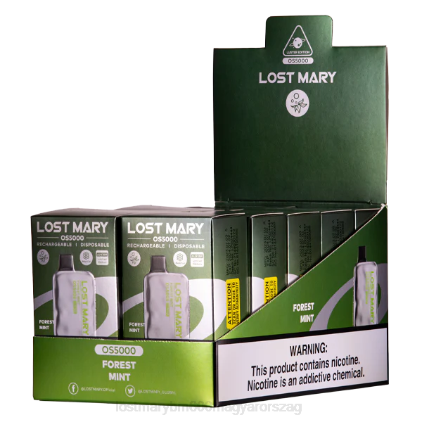 LOST MARY wholesale elvesztette Mary os5000 csillogását NFR429 erdei menta