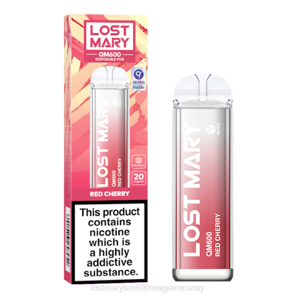 LOST MARY bm 3500 ár elveszett mary qm600 eldobható vape NFR4162 piros cseresznye