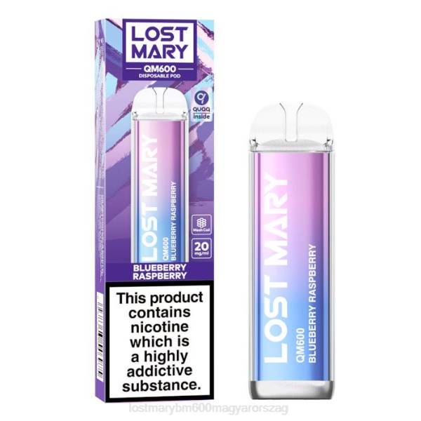 LOST MARY review elveszett mary qm600 eldobható vape NFR4158 áfonyás málna