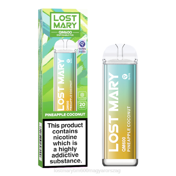 LOST MARY wholesale elveszett mary qm600 eldobható vape NFR4169 ananász kókusz